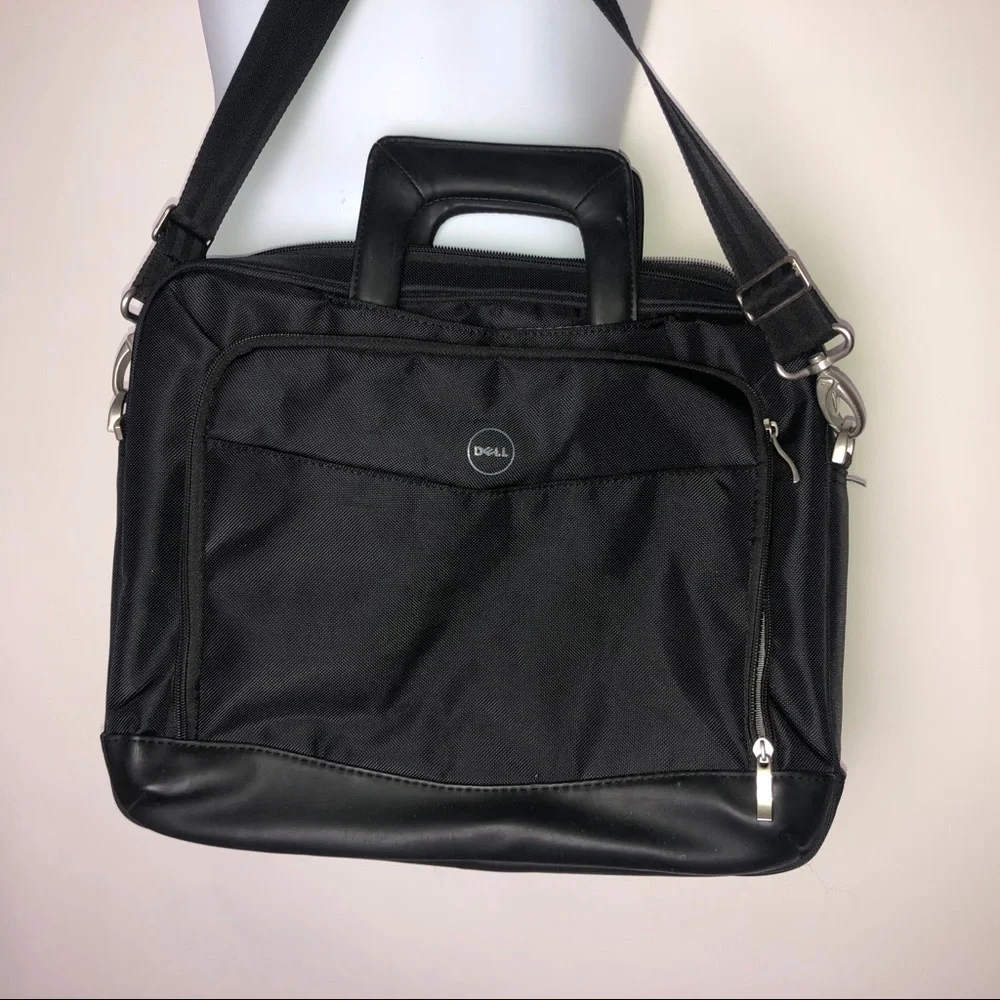 Dell Black Laptop Computer‎ Travel Bag Padded w/Adjustable Strap
